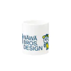 NAWA BROS. DESIGNのNAWA-BROS. DESIGN MUG CUP マグカップの取っ手の反対面