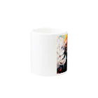 エクレア【eclair】AIイラスト×オリジナルグッズの日光浴 Mug :other side of the handle