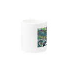 Chikyu-yueiの森の幻獣たち / Forest fantoms Mug :other side of the handle