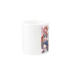 Quxalist＆なんばぁつうのアニメ『スクールロマンス展』3周年メインビジュアルグッズ  Mug :other side of the handle