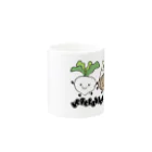 sari'sのvegetables marching Mug :other side of the handle