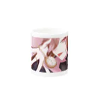 白名雨葉の時谷花乃ちゃん Mug :other side of the handle