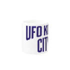 UFOKOFU1975のUFO KOFU CITY マグカップの取っ手の反対面