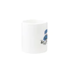 ポス山ポス夫のお手紙を書くポス夫 Mug :other side of the handle