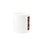 saqui.comの可愛いアフリカンデザイン マグカップの取っ手の反対面