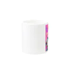 SHOP　EVERYONEのなっつん　colorful Mug :other side of the handle