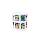 FuchsiaArtのCats Mood Mug :other side of the handle