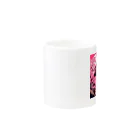 日本の風景 COOL JAPANの日本の風景　古民家と満開の桜 Mug :other side of the handle