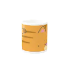 もふもふ堂のかにゃいいトラ猫のにゃグカップ Mug :other side of the handle