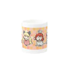 とけてるトランクわーるどのとけてる集合！マグカップ Mug :other side of the handle