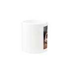 LuckyRiverShineの袋に入っている猫 Mug :other side of the handle