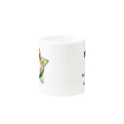 kokoの豆柴マグカップ(黒ブチ) Mug :other side of the handle