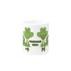 堀越ヨッシーのお店（SUZURI支店）の狛鰐(GUARDIAN CROC) Mug :other side of the handle