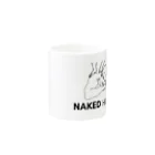 春田 秀一のNAKED HIDEOUT Mug :other side of the handle