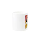 LGBTQ-のレインボーダックス Mug :other side of the handle