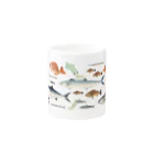 わたまGD（藤原麻由）のお魚まみれ Mug :other side of the handle