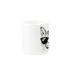 CoolShades CrittersのMonochrome Cat Shades Mug :other side of the handle