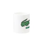 ヒロシオーバーダイブのNOMISKE（飲み助） Mug :other side of the handle