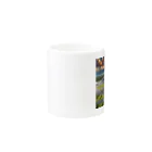 TakeKAKEのお洒落な常夏の空港風景 Mug :other side of the handle