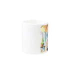 ShopＴＫの夏の爽やかな風に包まれた青年 Mug :other side of the handle