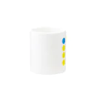 〇△□のお店のシンプルドットデザインシリーズ12 Mug :other side of the handle