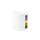 musashiyaの夕日とサッカー少年 Mug :other side of the handle