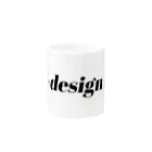 W-designのW-designのロゴアイテム Mug :other side of the handle