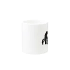 MA-HI shopのfamily fishing bear Mug :other side of the handle