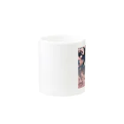 かるるんショップの桜とうさぎとお花見と Mug :other side of the handle