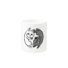 猫屋/shopnekonoko/ねこやの陰陽 Mug :other side of the handle