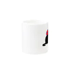 ８９６の黒猫ダブル Mug :other side of the handle