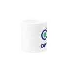 OWLCOIN ショップのOWLCOIN Mug :other side of the handle