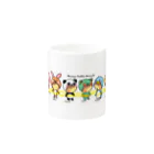 きゃらめる屋のdensya gokko animals Mug :other side of the handle