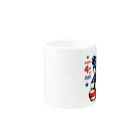 HappyFaceMarketのアメリカ独立記念日テディベア Happy 4th of July Mug :other side of the handle