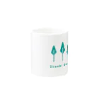 くろまりのItsuki Green Tourism Mug :other side of the handle