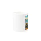 peace2024の海辺の仕事猫 Mug :other side of the handle