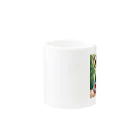 frogsystemの知的なカエルが読書を楽しむ📚🐸 Mug :other side of the handle