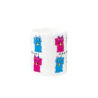 NANAKO DECORATIONのまねきねこズ Mug :other side of the handle