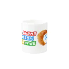 碧ノ他人のフルコース×🥐ペキオ Mug :other side of the handle