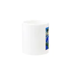 AQUAMETAVERSEのブルーハワイ　Tomoe bb 2712 Mug :other side of the handle