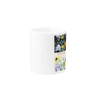 Kazusanの動物たちの行進「Marche pour la vie」バージョン Mug :other side of the handle