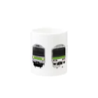 sushima_graphical_trains / SHI-DEの山手兄弟 Mug :other side of the handle