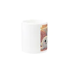 いりちゃんのももちゃんとたまちゃん Mug :other side of the handle