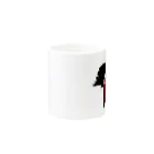 地方創聖ジャスティオージの秘密結社ＣＲＯＷ(クロウ)生活雑貨 Mug :other side of the handle