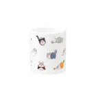 しらたまちゃんSHOPu〜🐽のハロウィン Mug :other side of the handle