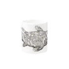 TenderHeadのシーラカンス Mug :other side of the handle