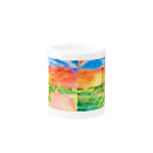 Miluteartの島の夕日 Mug :other side of the handle