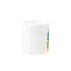 アトリエ　ＳＵＰＵのネコチャクラ Mug :other side of the handle