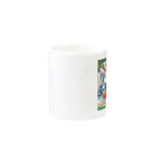 ふじえだ歯科医院の訪問歯科ラビット Mug :other side of the handle