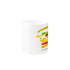 DUCKDESIGNのTHE HUMBERGER SAVE THE WORLD Mug :other side of the handle